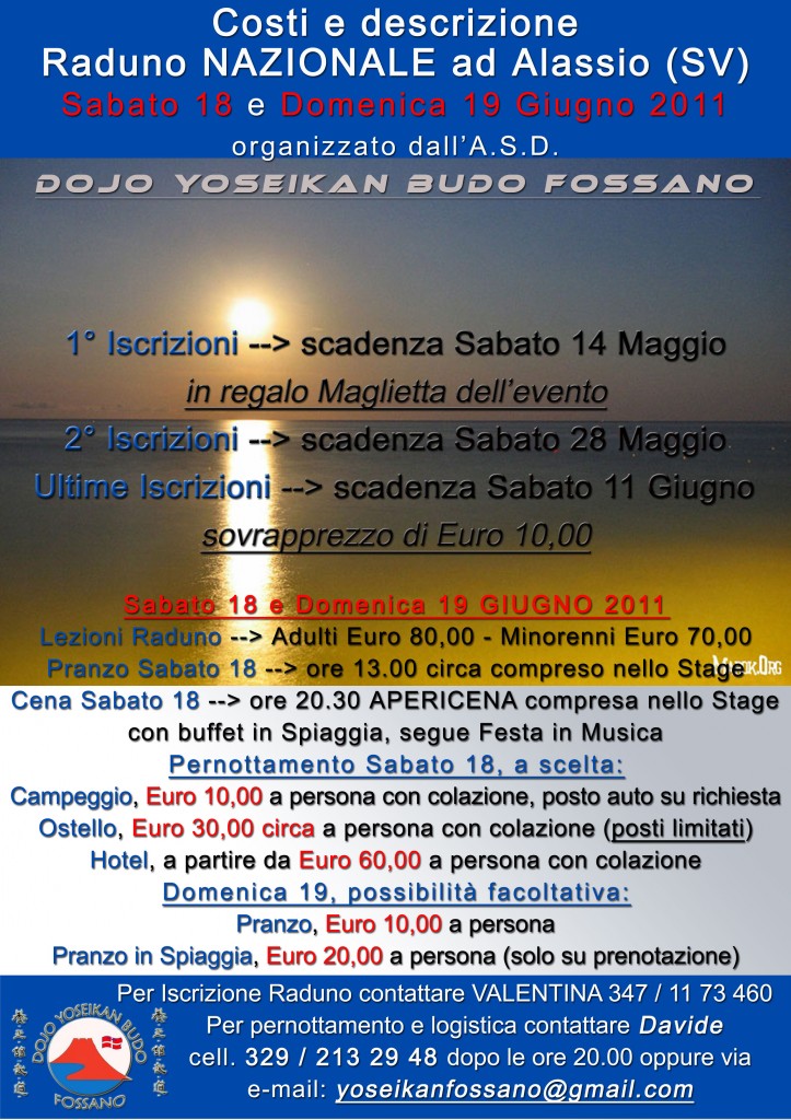 Info stage Alassio